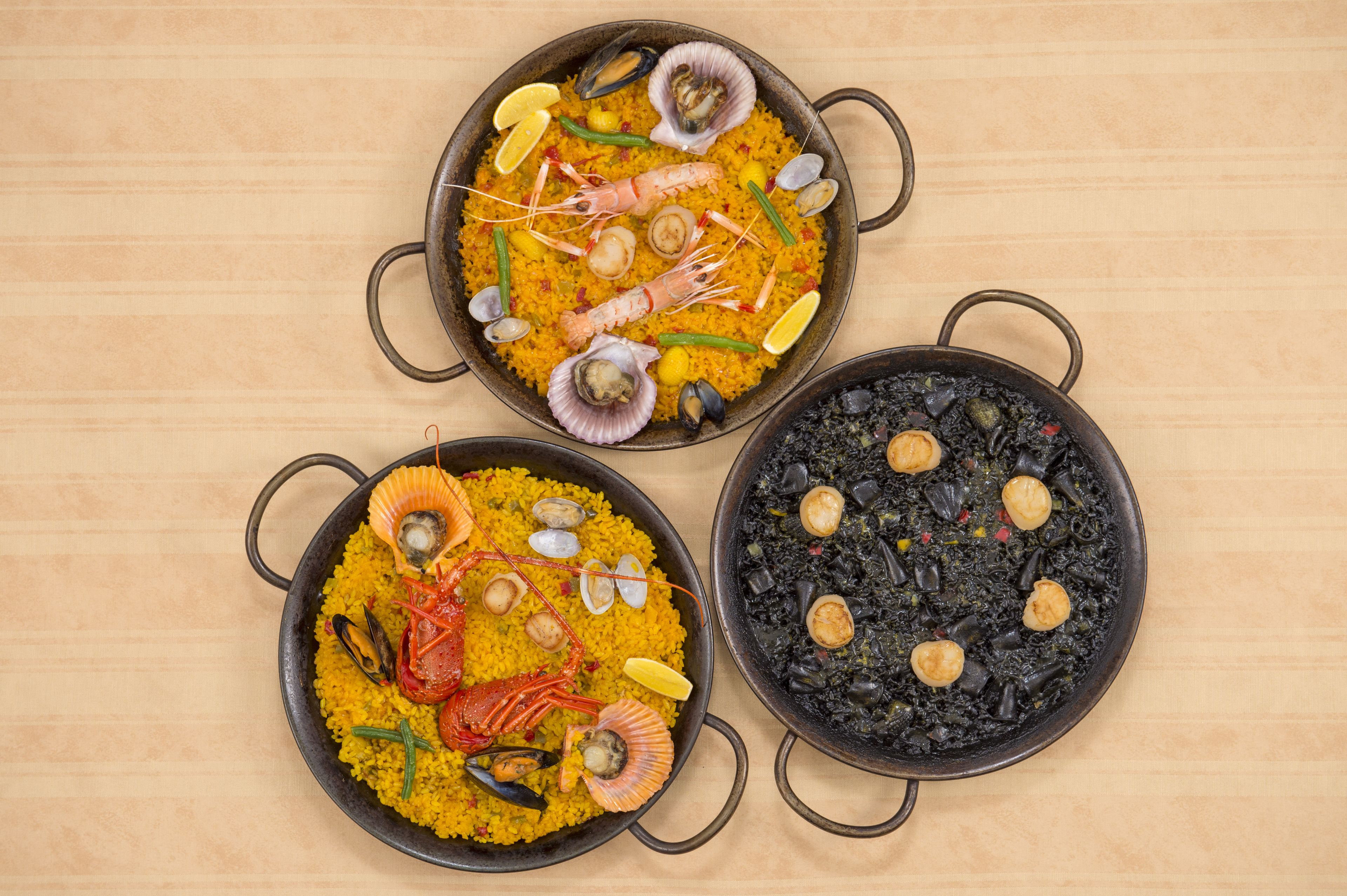 breakfast, lunch, dinner served; spanish cuisine