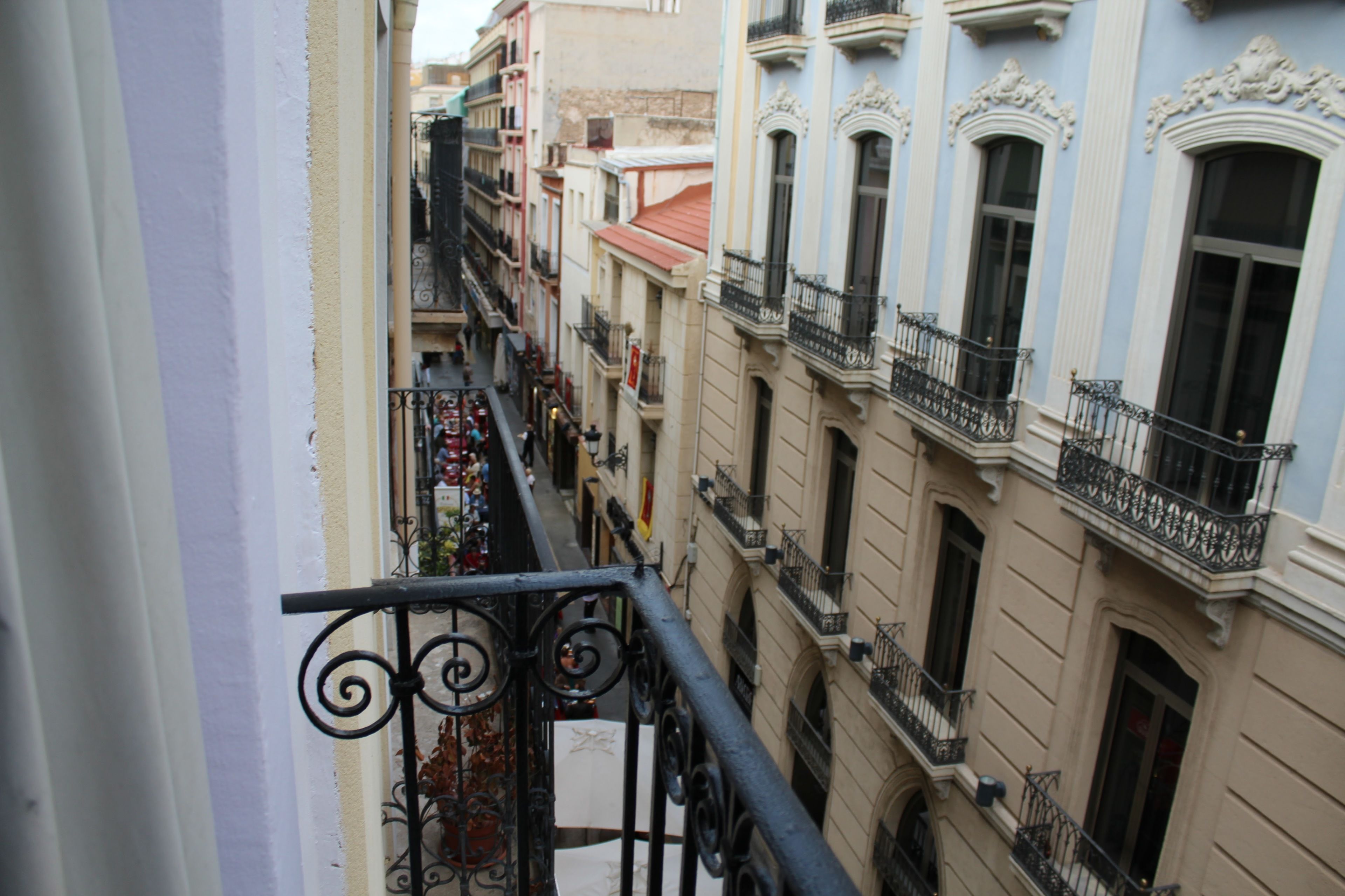 Vista des de l'allotjament