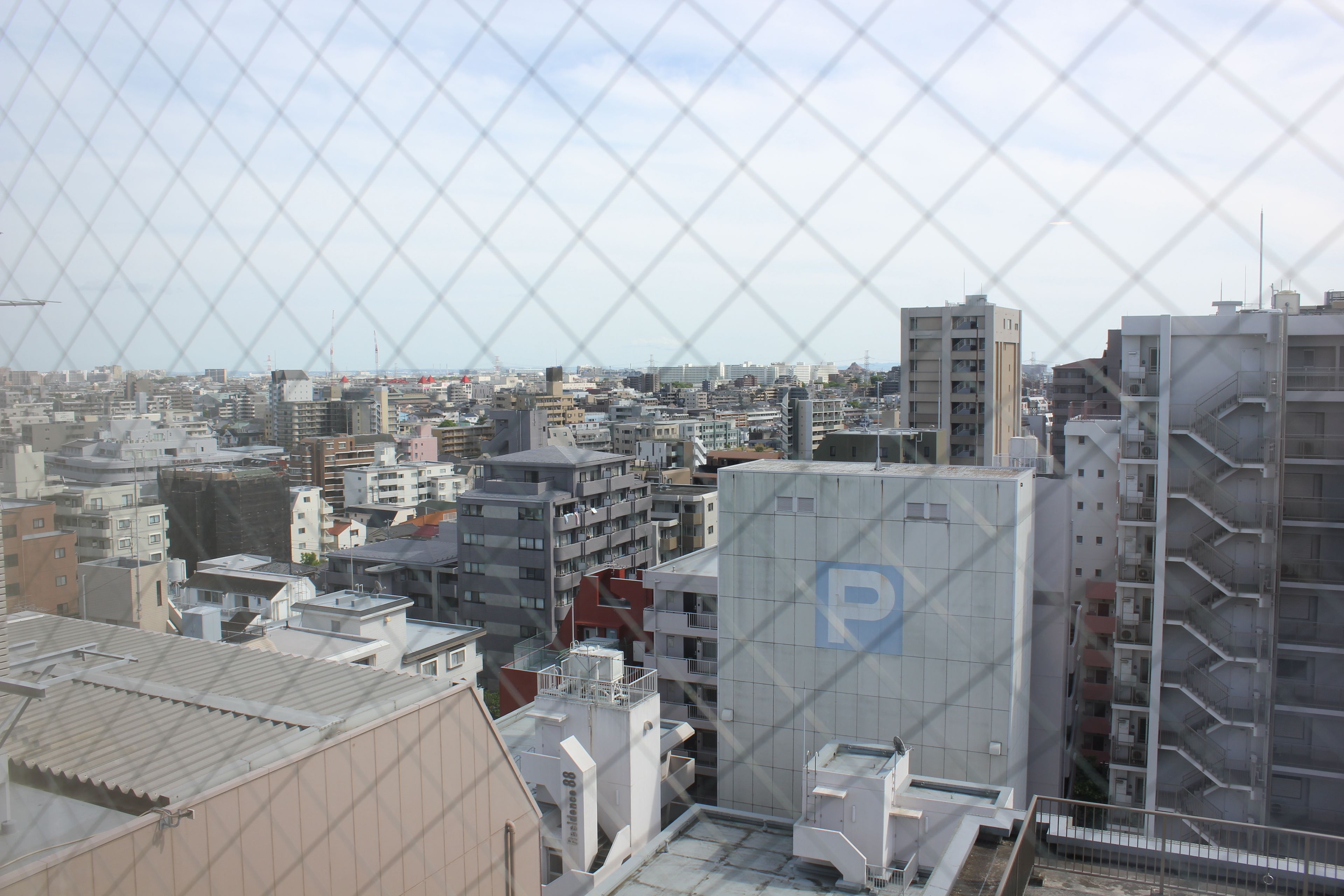 部屋からの景観