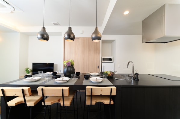 Departamento familiar (Premium) | Edredón, caja de seguridad en la habitación, escritorio y wifi gratis