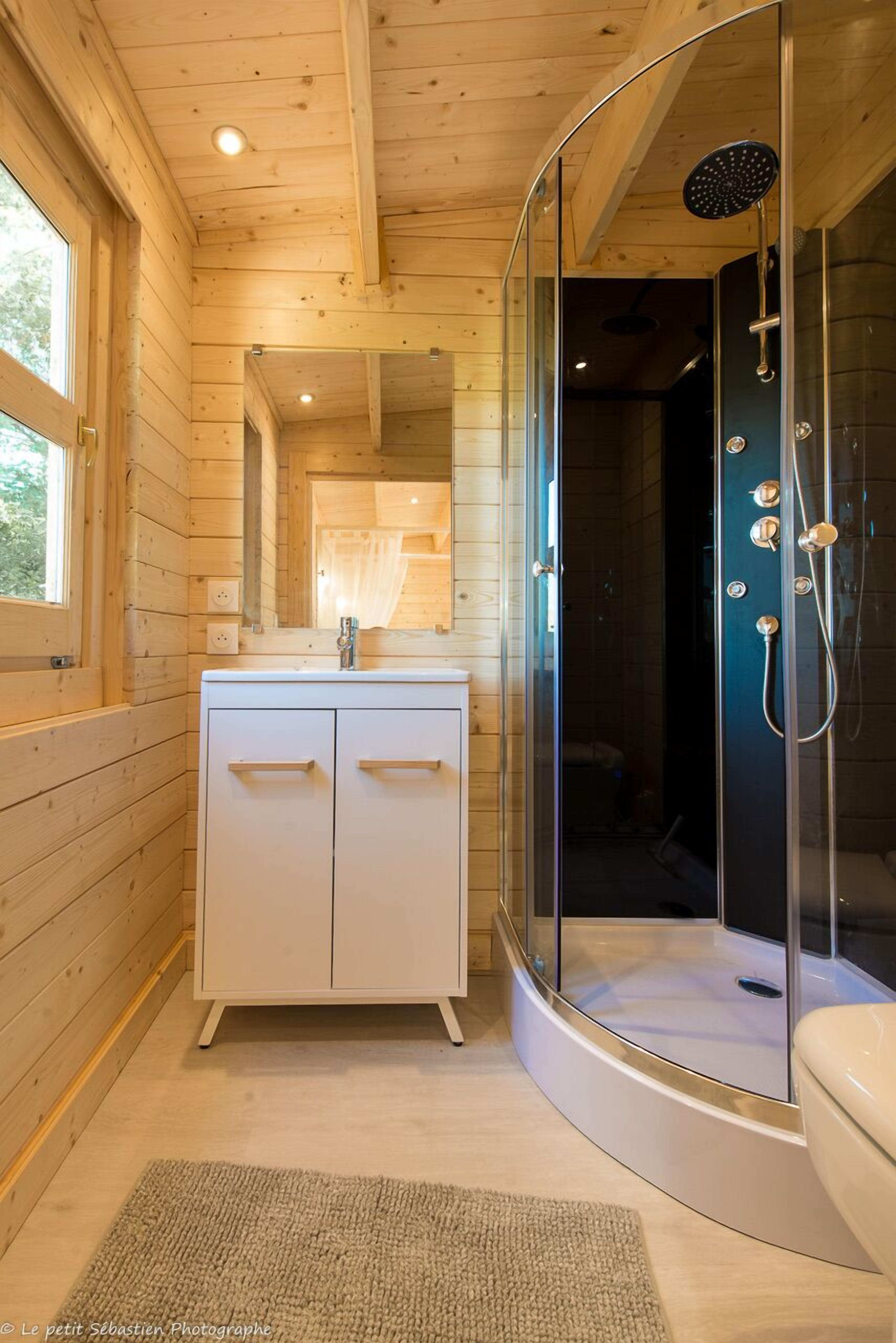 Casa de campo | Baño | Ducha y cabezal de ducha tipo lluvia