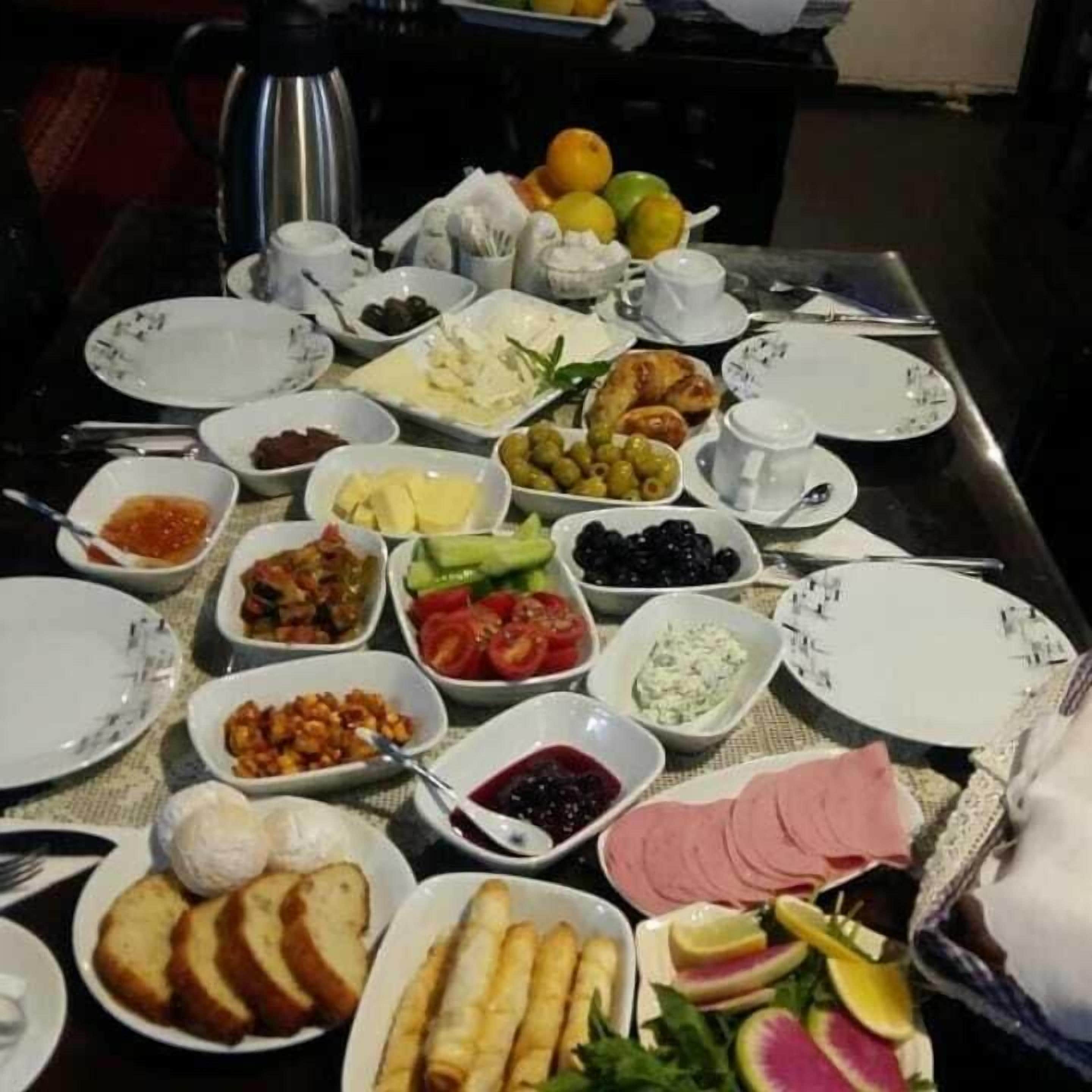 daily buffet breakfast (eur 10 per person)