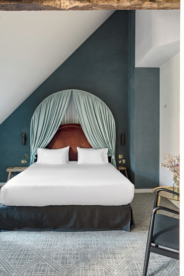 2 soveværelser, premium-sengetøj, minibar, pengeskab på værelset