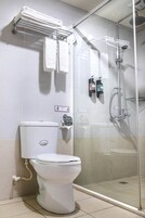 淋浴設備、淋浴花灑、吹風機、拖鞋