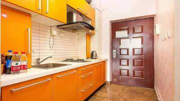 Kühlschrank, Wasserkocher