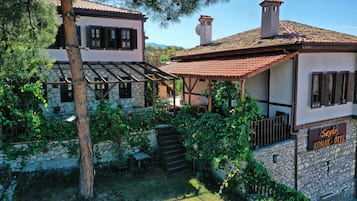 Overnatningsstedets facade