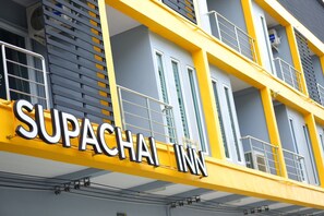 Façade de l’hébergement