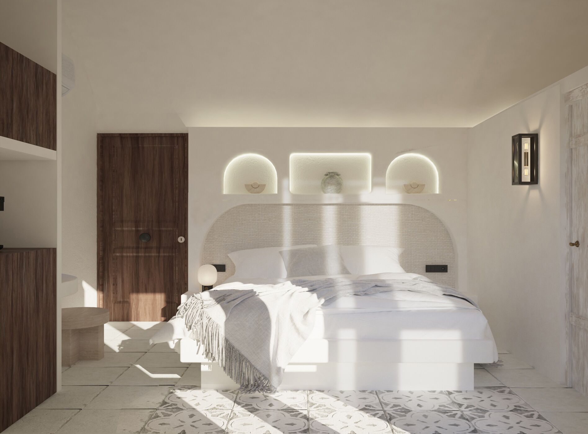 double or twin room, pool view | 1 bedroom, in-room safe, iron/ironing board, free wifi