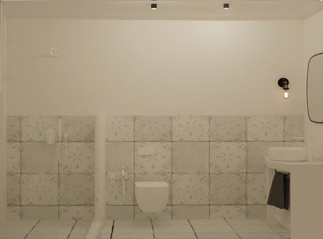 double or twin room, pool view | bathroom | shower, free toiletries, hair dryer, towels