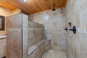 Cabin, 3 Bedrooms | Spa - Sugar Bear Mountain Hideaway 3 Bedroom Cabin by RedAwning (Pigeon Forge)