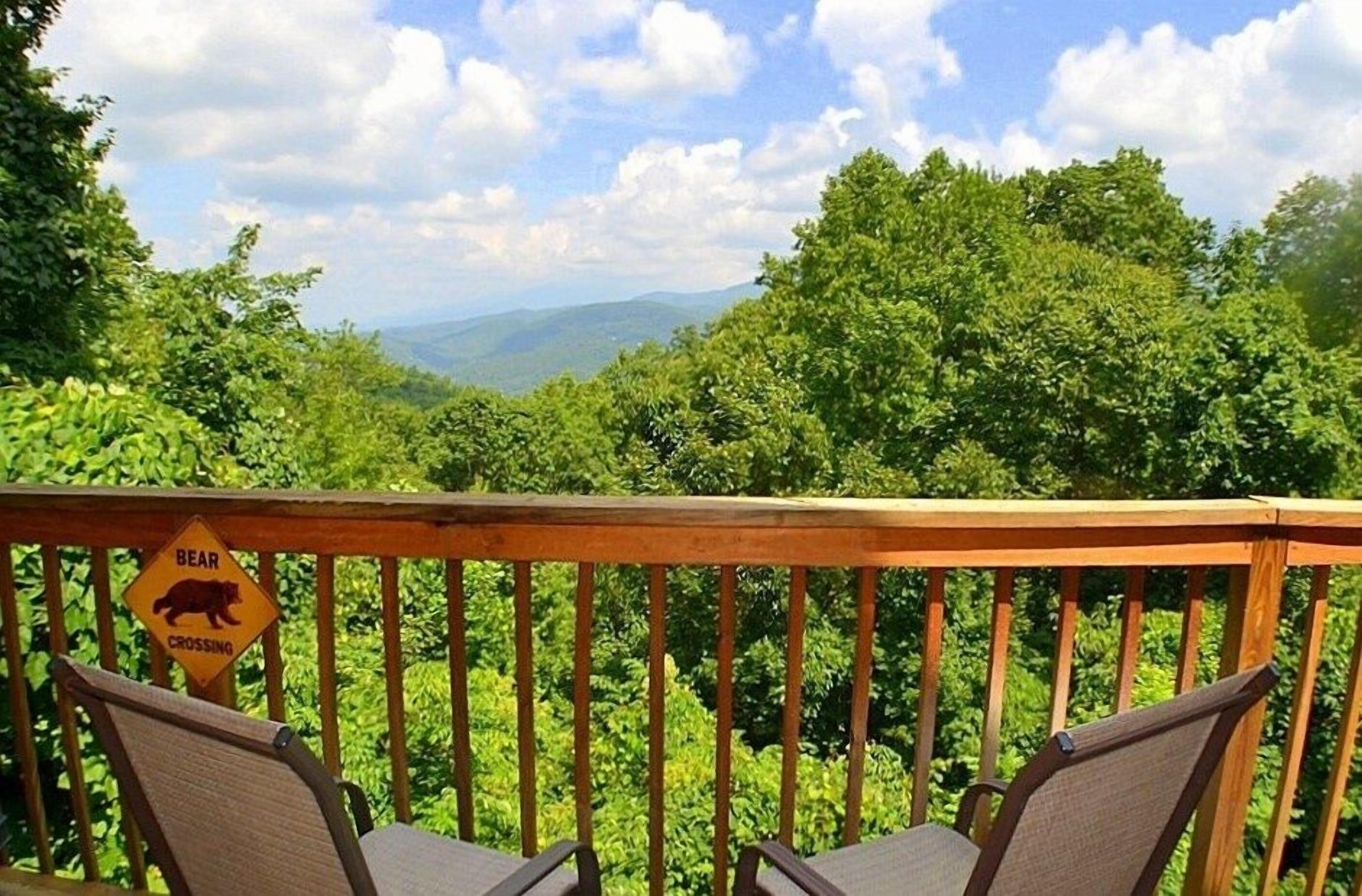 Cabaña, 5 habitaciones | Vista del balcón