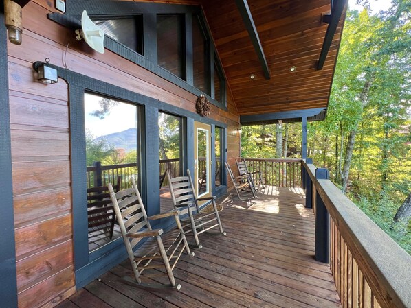 Kabin, 2 kamar tidur | Balkon