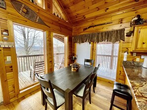 Cabin, 2 Bedrooms | In-room dining
