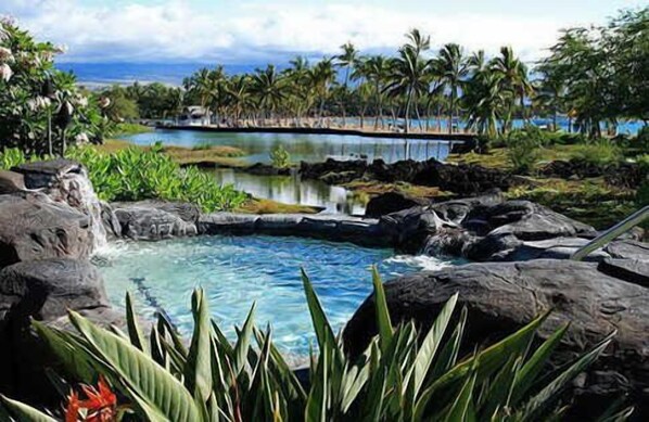 Outdoor pool - Kolea 7B - 3 Br condo by RedAwning (Waikoloa)