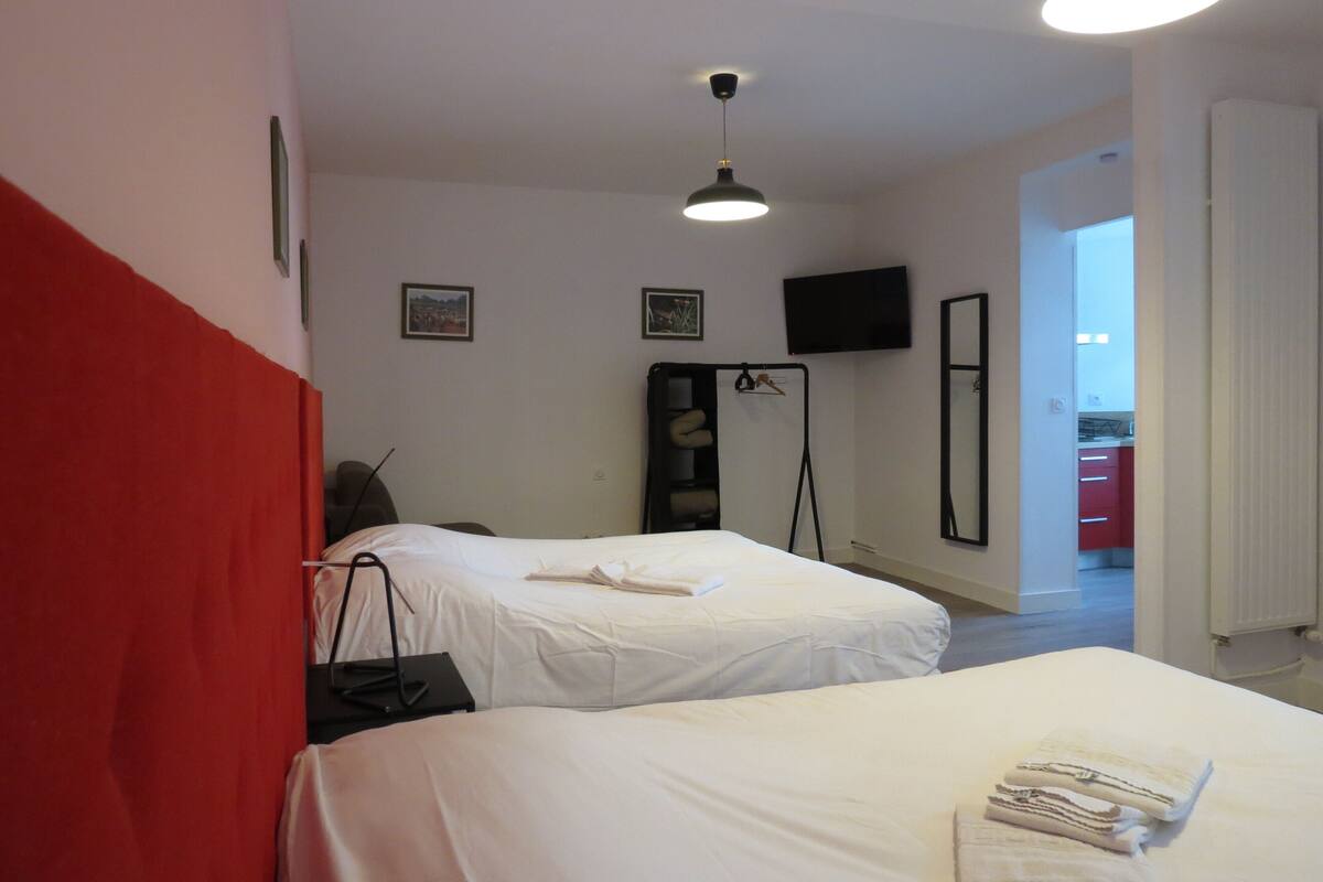 family studio | 1 bedroom, desk, soundproofing, free wifi