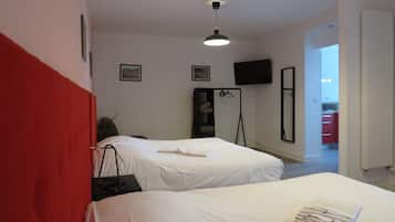 Bureau, chambres insonorisées, Wi-Fi gratuit