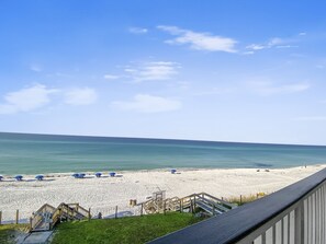Vista a la playa o al mar