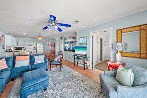 Condo, 3 Bedrooms | Living area | DVD player