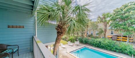 Estudio | Vista del balcón