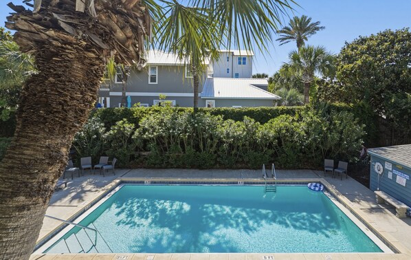Studio | Pool | Outdoor pool - Inlet Sands - 204 - Studio home by RedAwning (Panama City Beach)