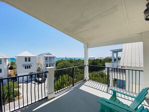 Ferienhaus, 4 Schlafzimmer | Blick vom Balkon