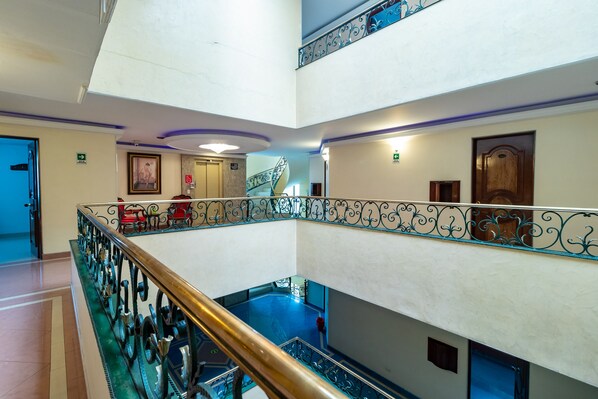 Barandillas en los pasillos