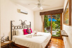 Family Suite with Kitchenette and Walk to Pool | 1 bedroom, in-room safe, individually decorated, individually furnished