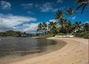 Plage, chaises longues, serviettes de plage