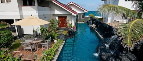 Outdoor pool, a lap pool