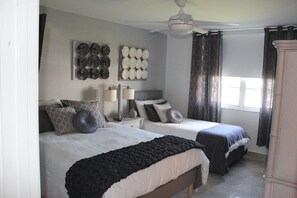 2 bedrooms, soundproofing, iron/ironing board, WiFi