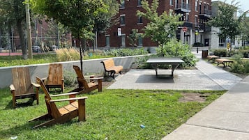 Restauration en plein air