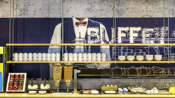 Daily buffet breakfast (EUR 12 per person)