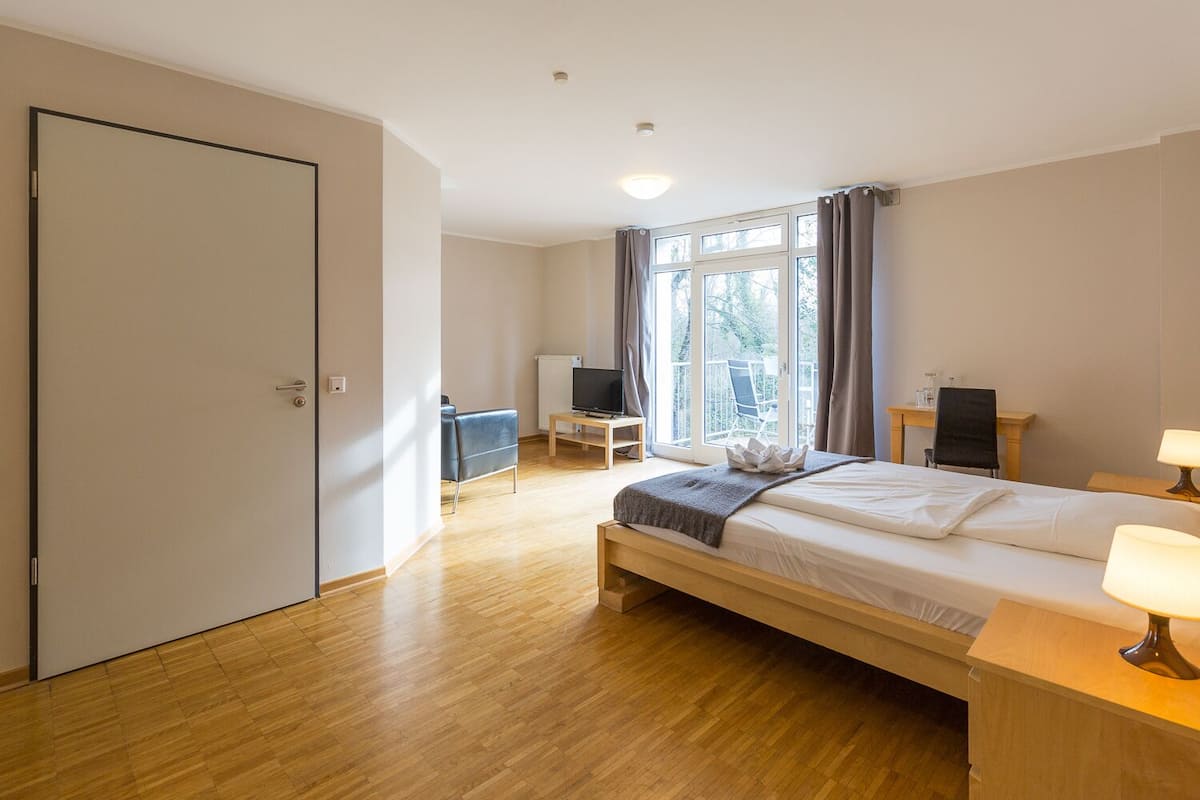 Tweepersoonskamer, toegankelijk voor mindervaliden, balkon