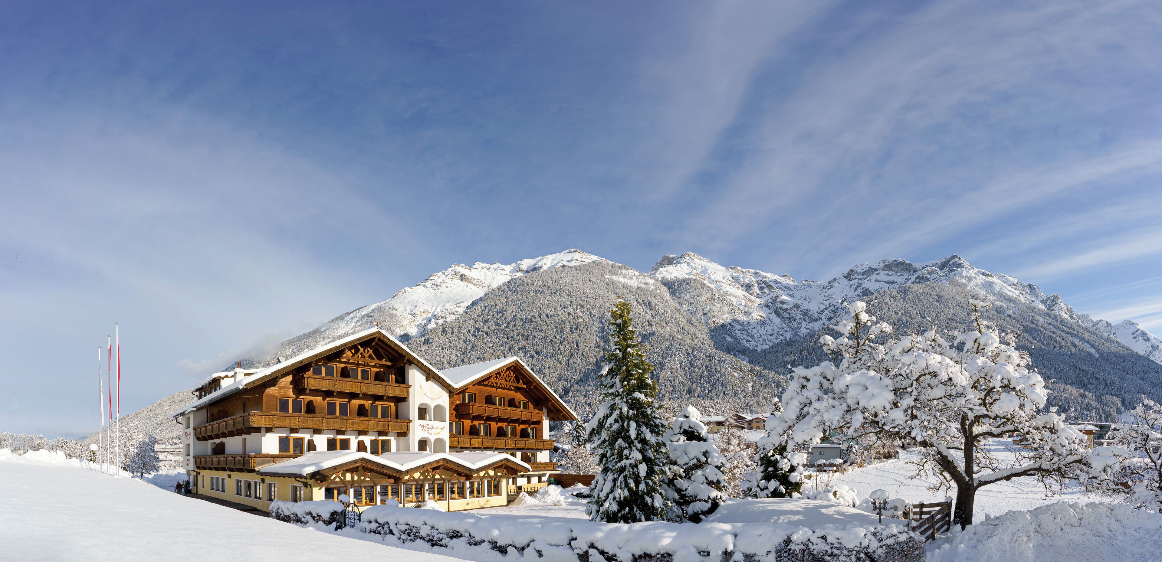 Facciata della struttura