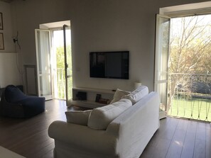 TV, books, stereo - Trastevere, Roma: design and charme (Roma)