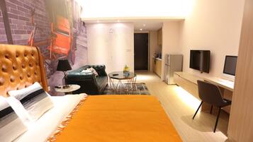 Habitación Deluxe | Escritorio, cortinas opacas, wifi gratis