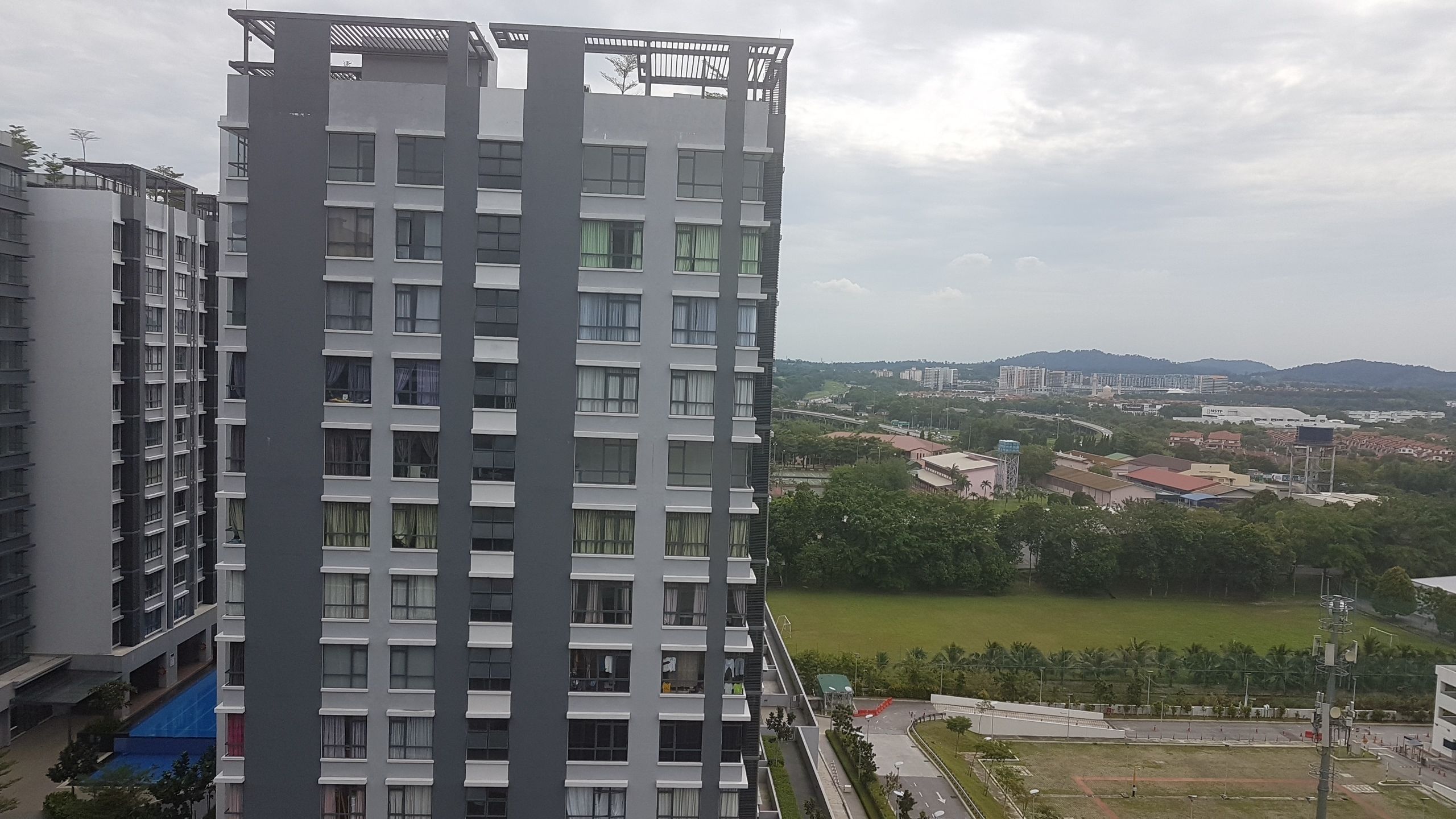 studio, balcony | view from room