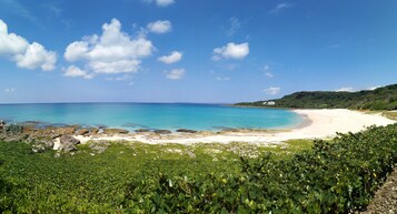 Una spiaggia nelle vicinanze