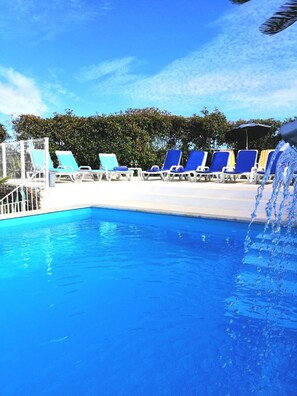 Alberca al aire libre 