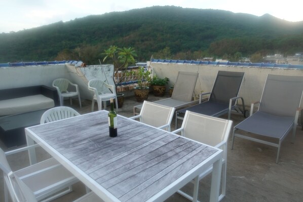 Ferienhaus (Holiday Flat) | Terrasse/Patio