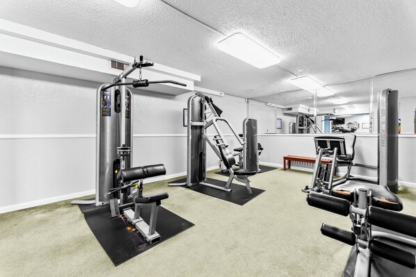 Fitness facility - Summit Serenity – Oceanfront Elegance Redefined (Panama City Beach)