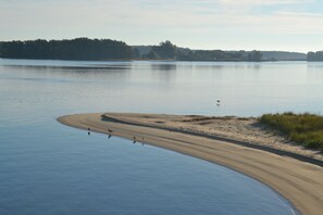 Sun-loungers, beach towels