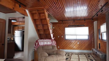 Smart TV, caminetto, lettore DVD