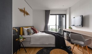 Cortinas blackout, sistema de insonorización y wifi gratis 