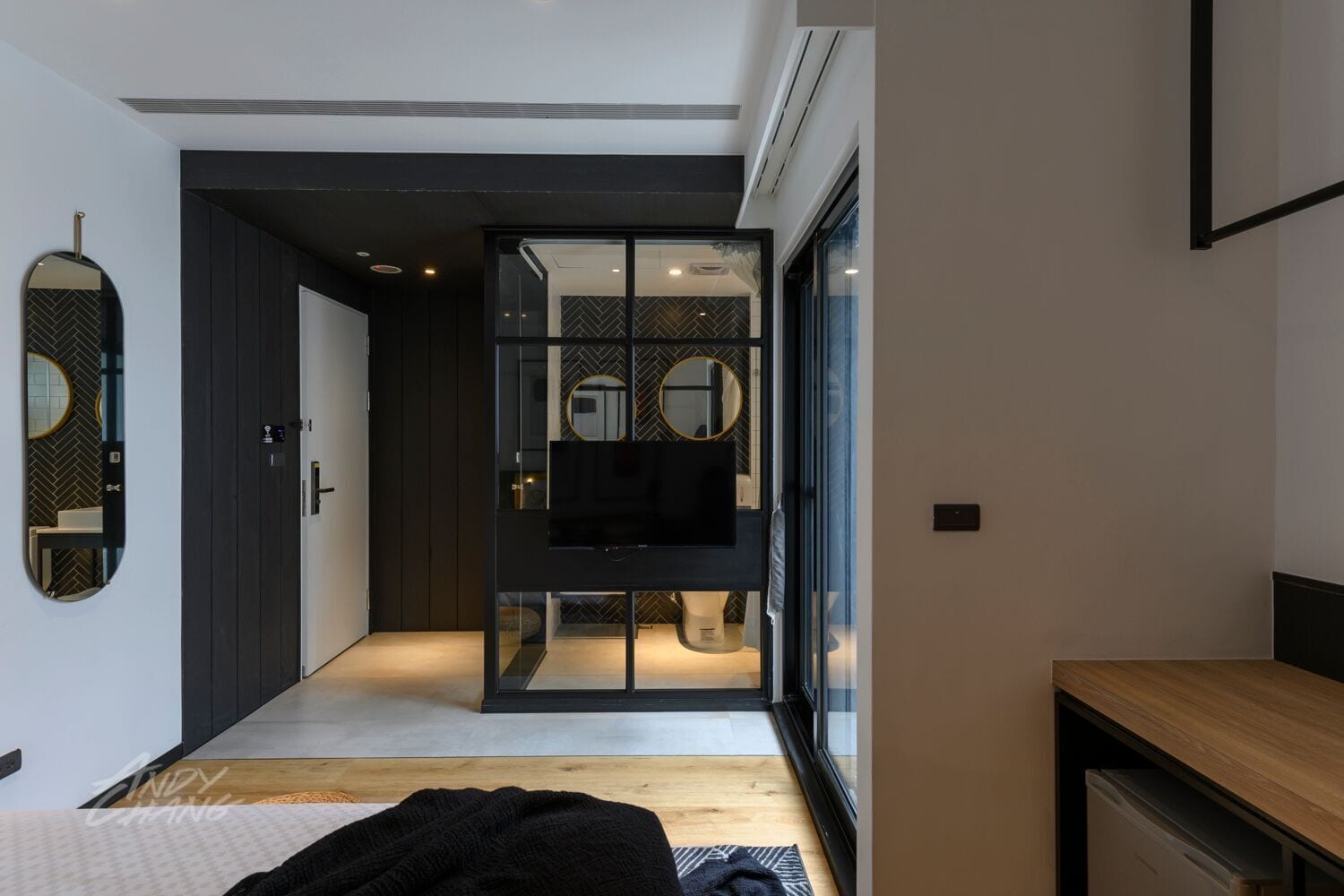 标准双人房 | 遮光窗帘、隔音、免费 WiFi、床单