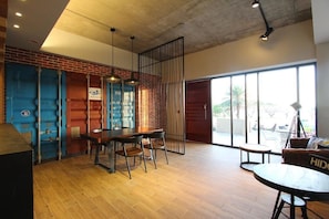 Sitzecke in der Lobby