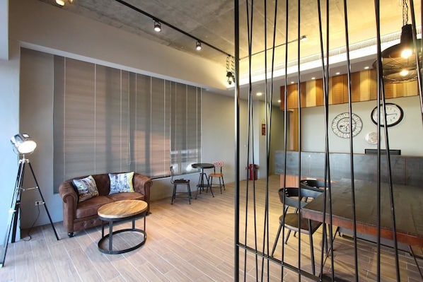 Sitzecke in der Lobby