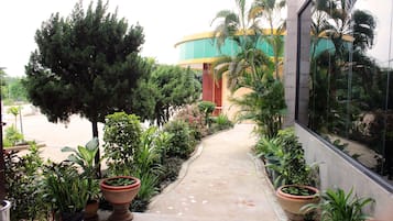 Entrada de l'allotjament