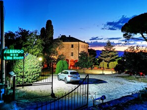 Façade de l’hébergement