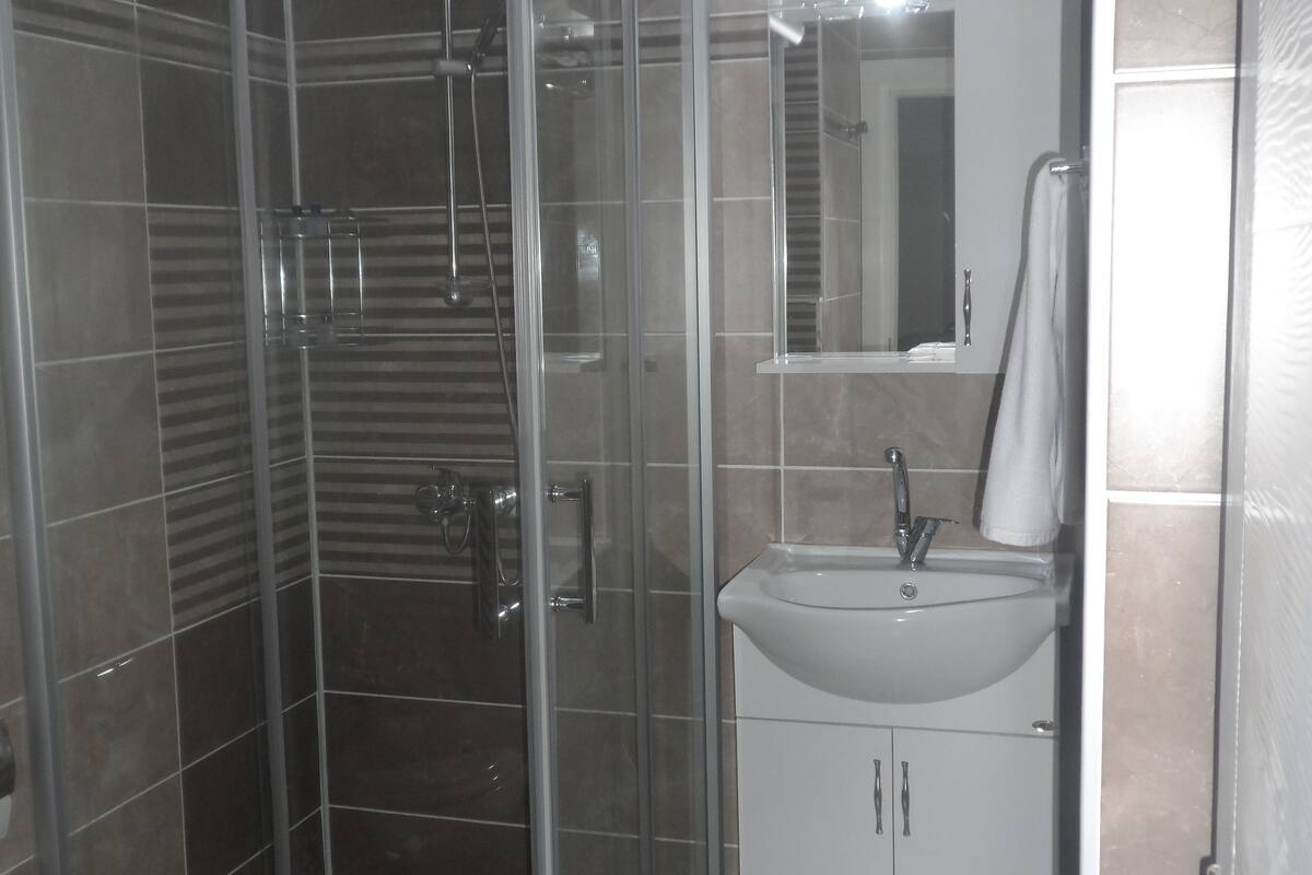 standard single room, 1 bedroom, park view | bathroom | shower, free toiletries, hair dryer, slippers
